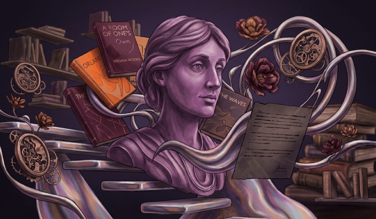 Illustration for Reading Virginia Woolf Slowly